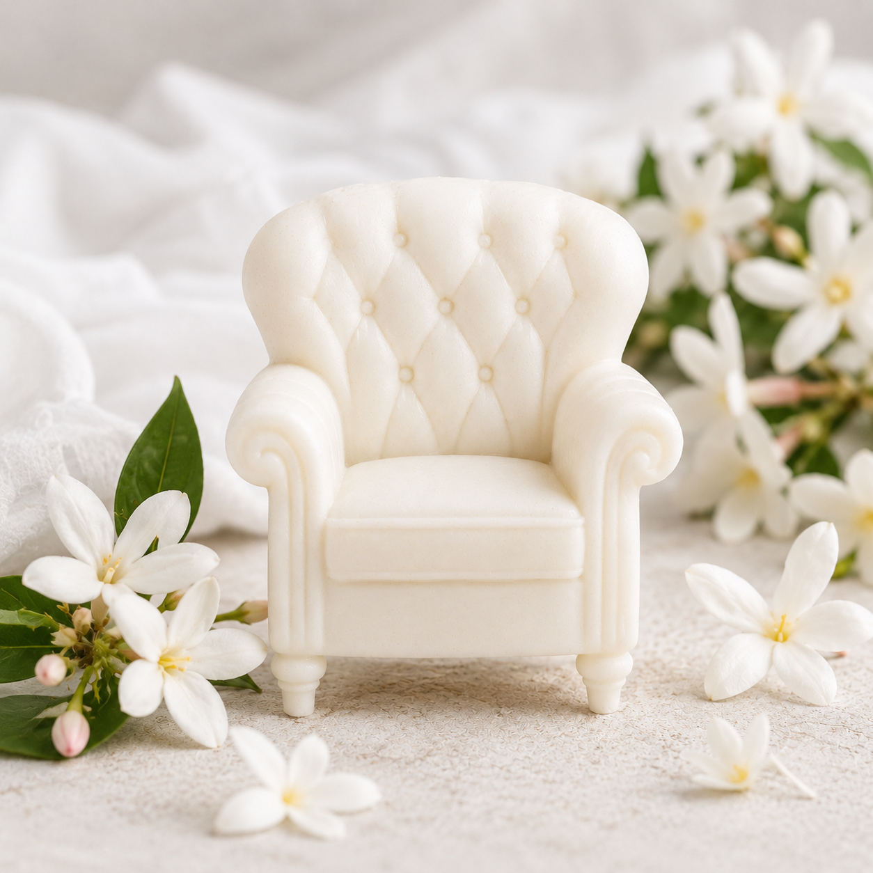 Fondant parfumé Fauteuil capitonné