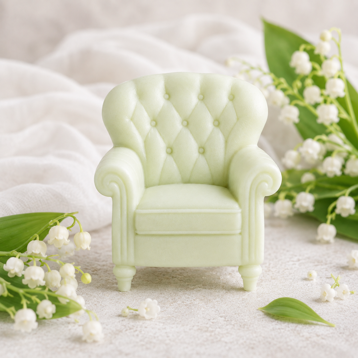 Fondant parfumé Fauteuil capitonné