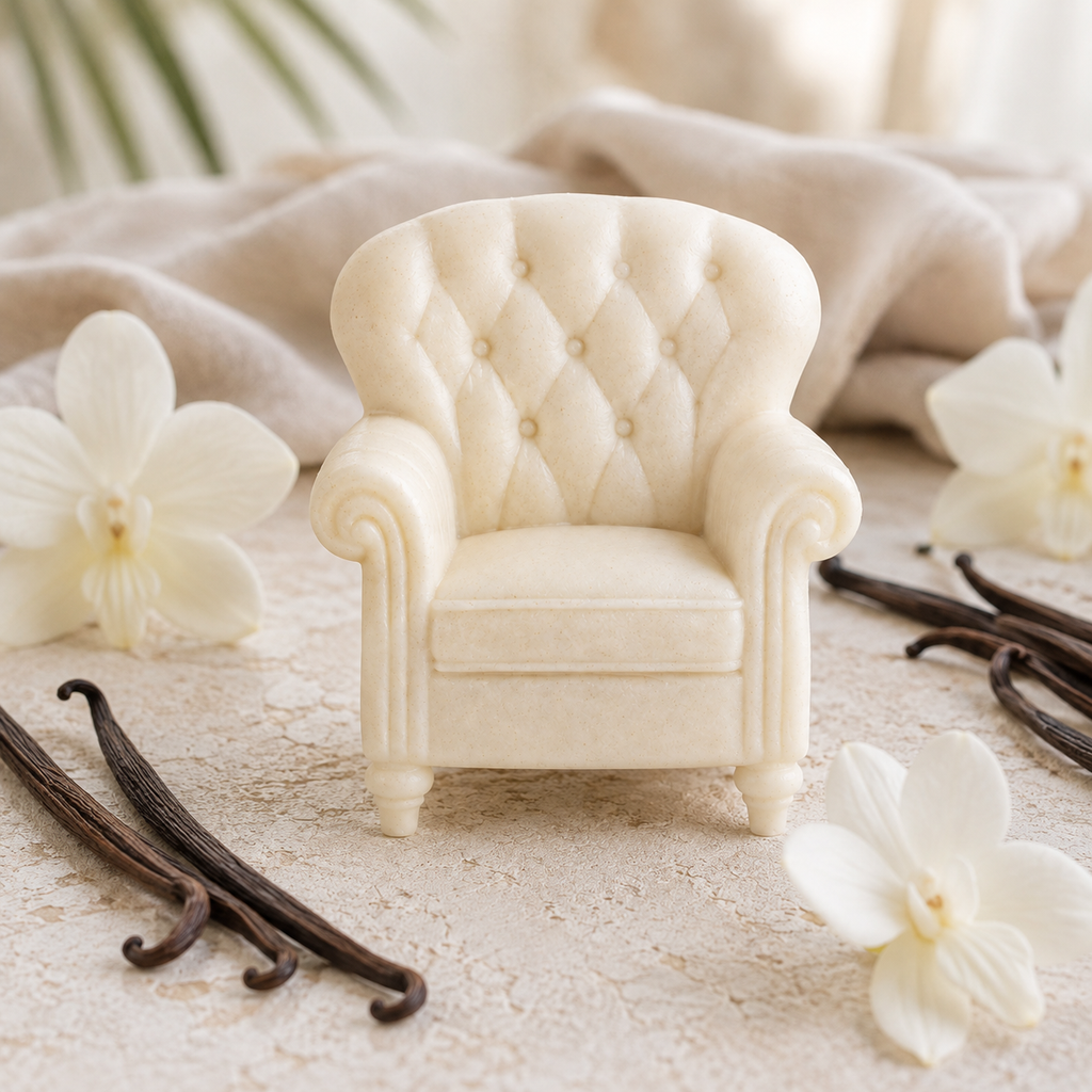 Fondant parfumé Fauteuil capitonné