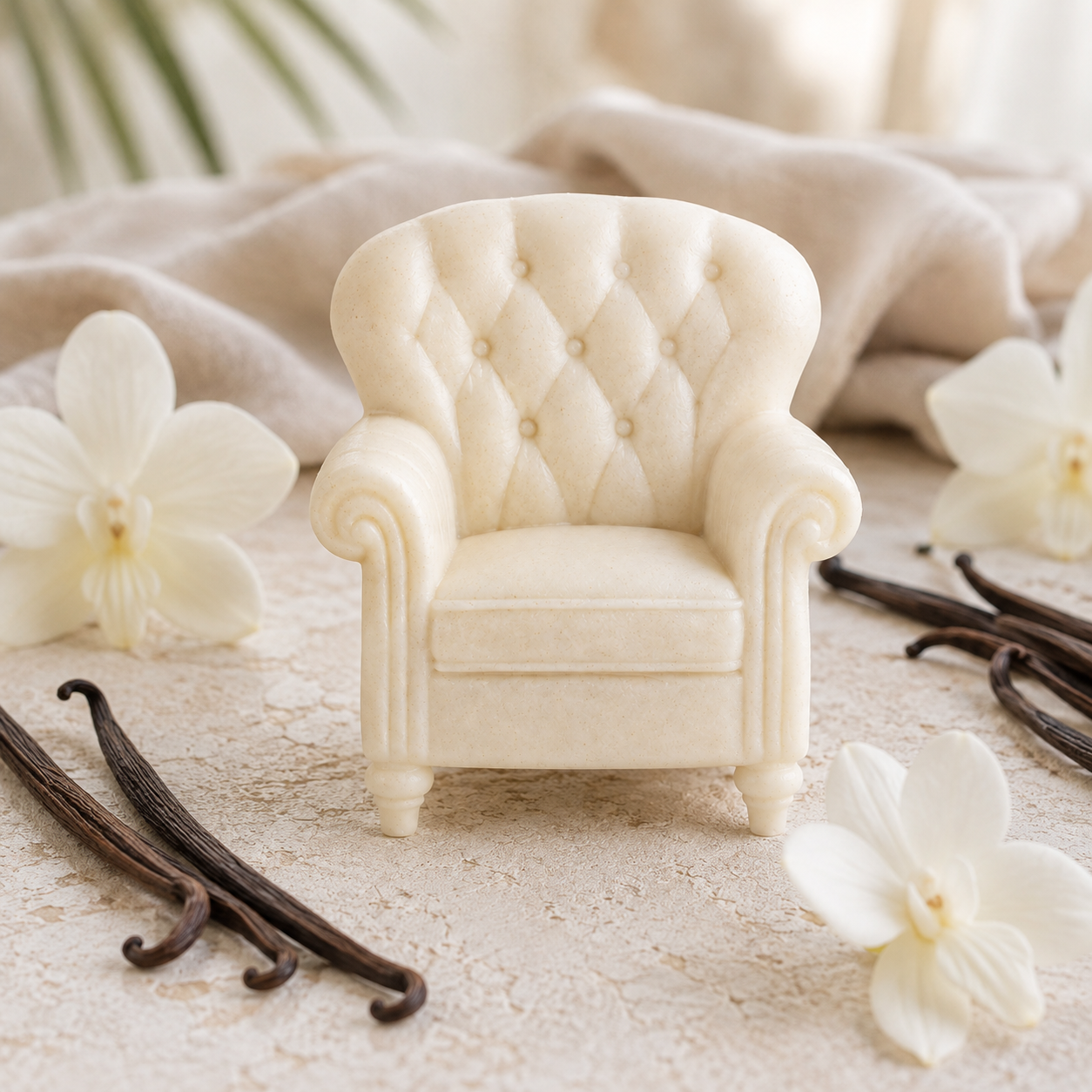 Fondant parfumé Fauteuil capitonné