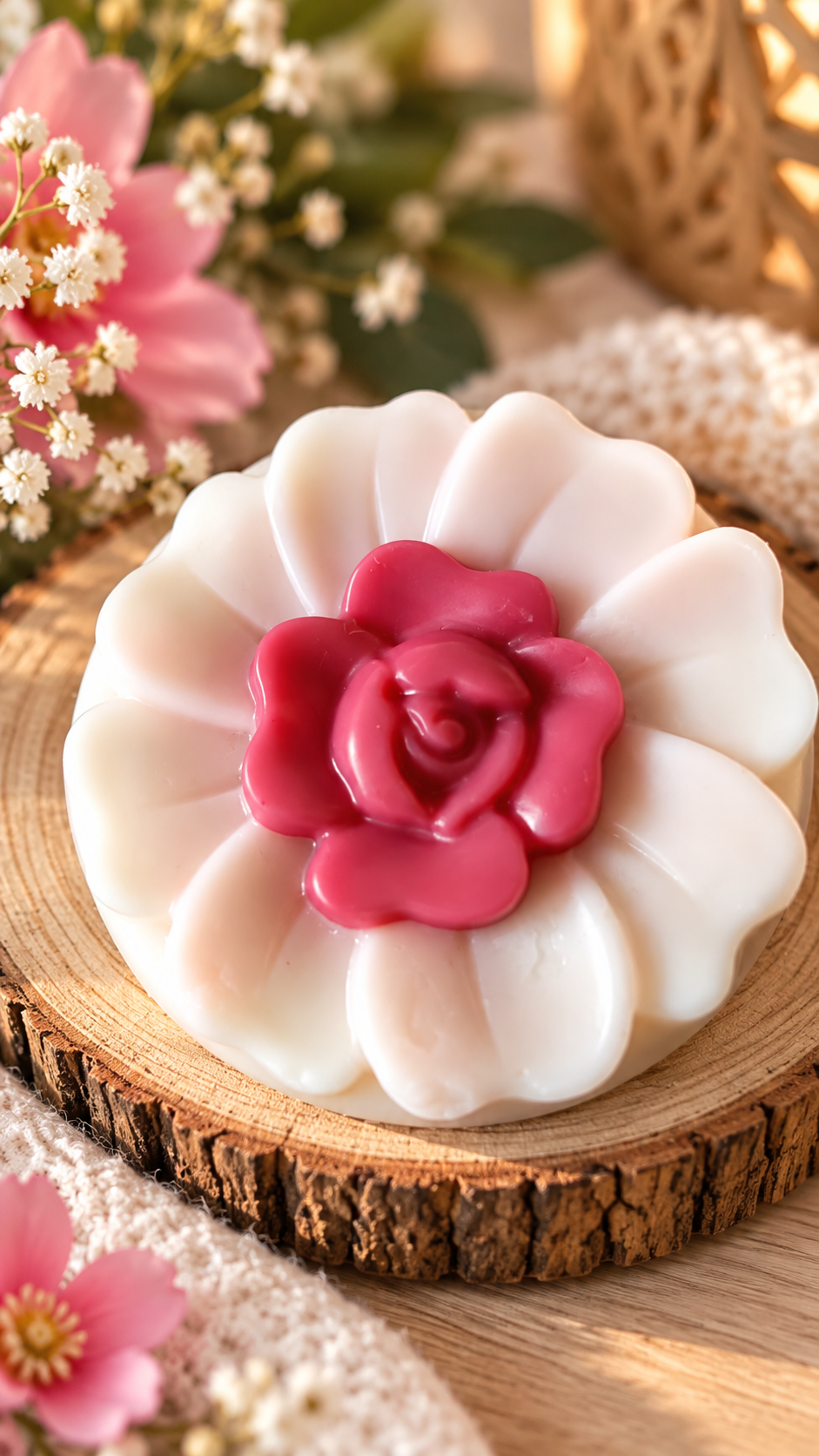 Fondant parfumé Fleur & Rose – 25 g