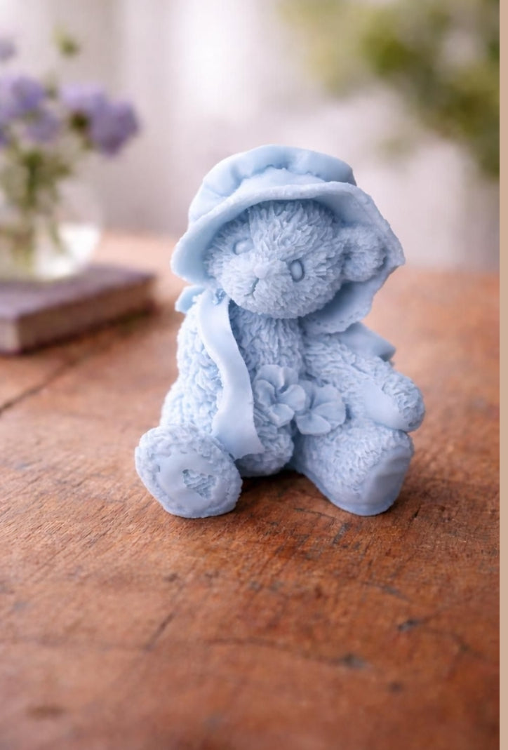 Fondant parfumé Ourson Fleuri Vintage