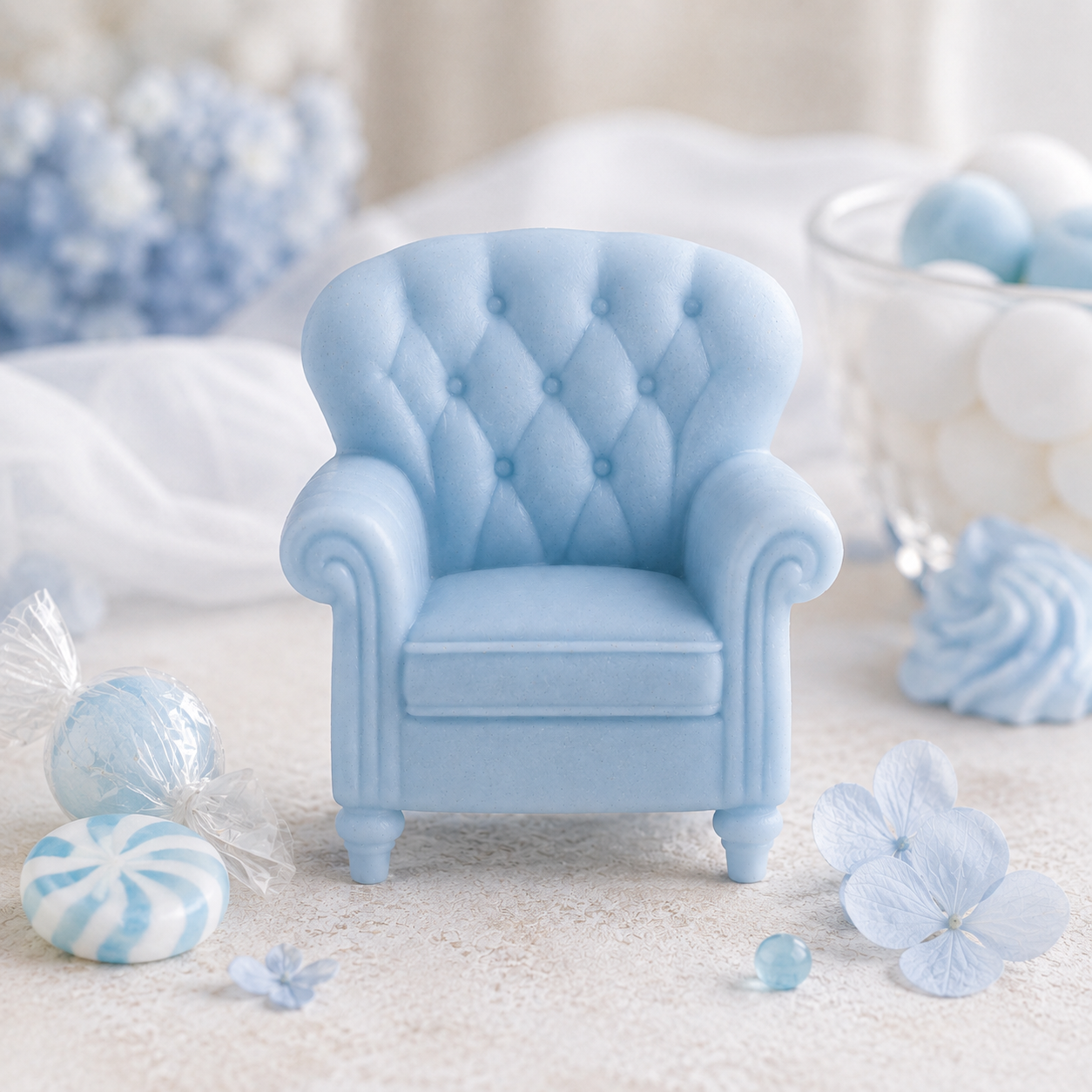 Fondant parfumé Fauteuil capitonné