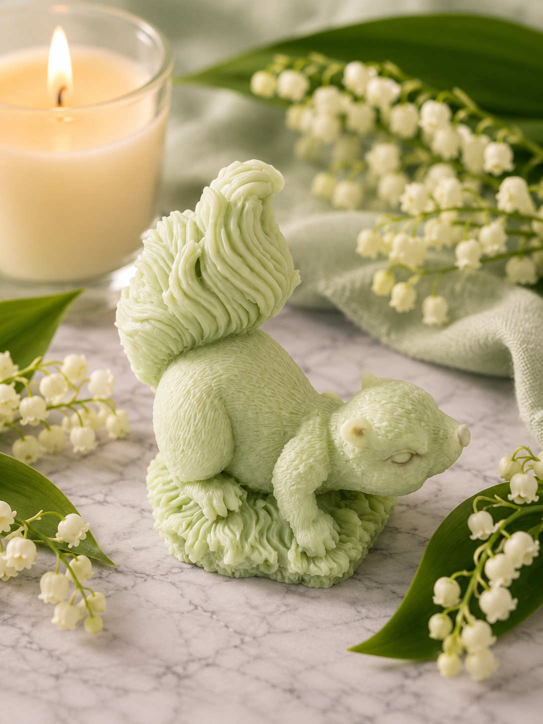 Fondant parfumé Écureuil