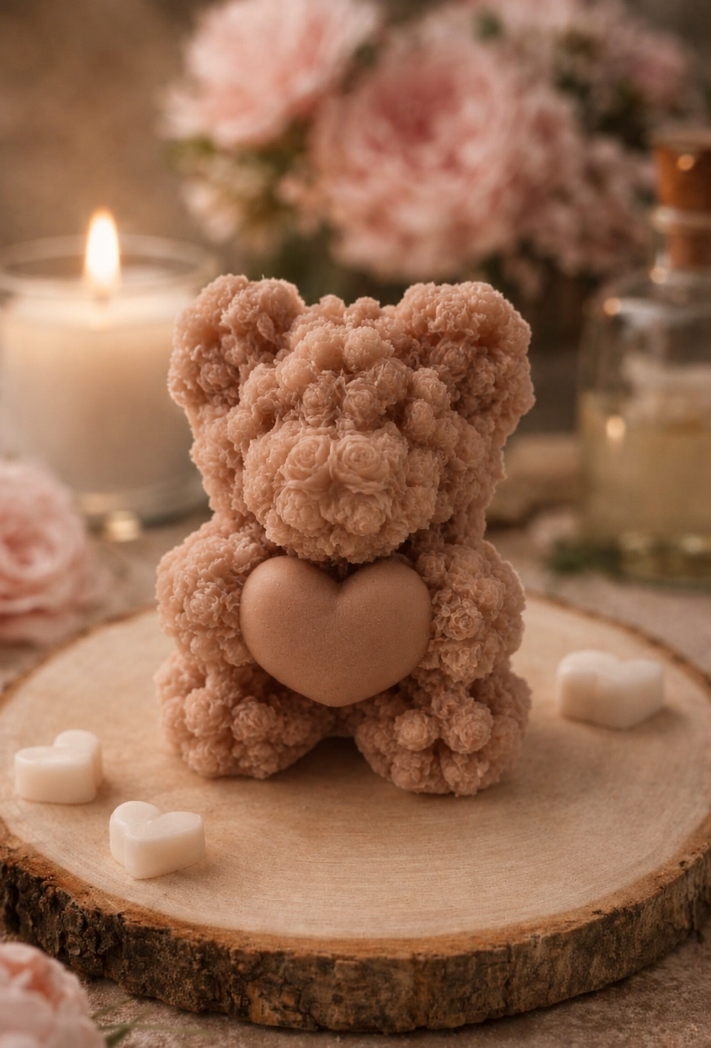 Fondant parfumé Ourson Fleuri - Prix doux