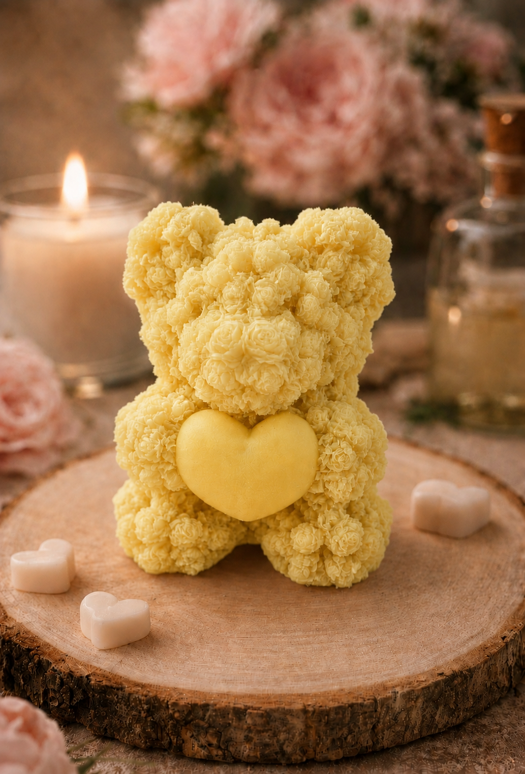 Fondant parfumé Ourson Fleuri