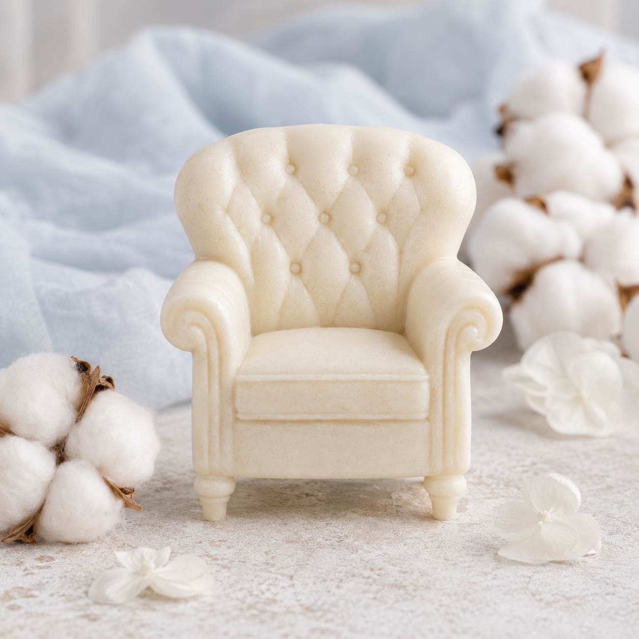 Fondant parfumé Fauteuil capitonné