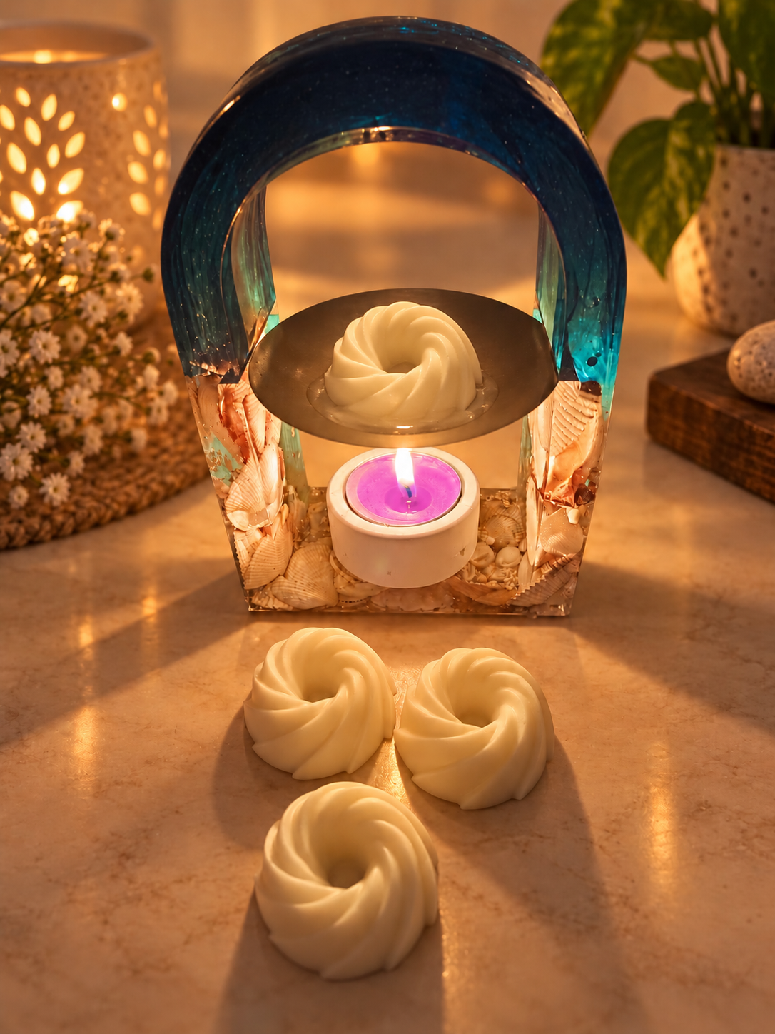 Fondant parfumé Monoï Vanille – 18 g