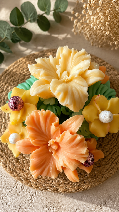 Bouquet parfumé Tropical – Personnalisable