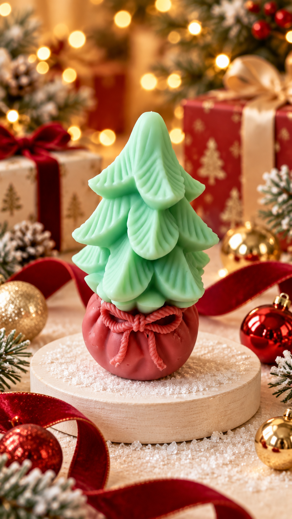 Le Sapin Cadeau – Fondant parfumé de Noël 45 g