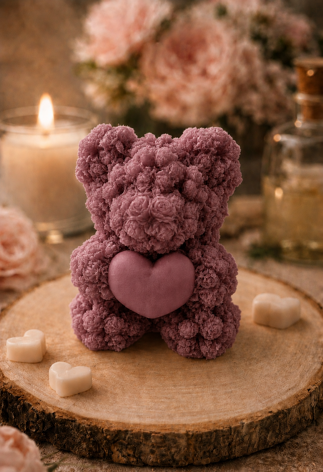 Fondant parfumé Ourson Fleuri
