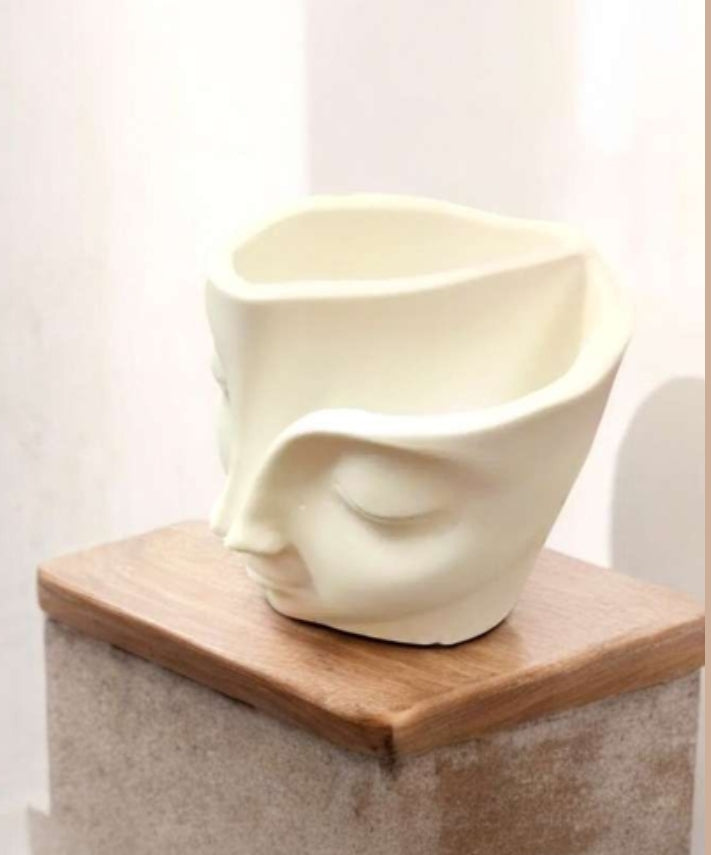 Vide-poches Visage en Jesmonite