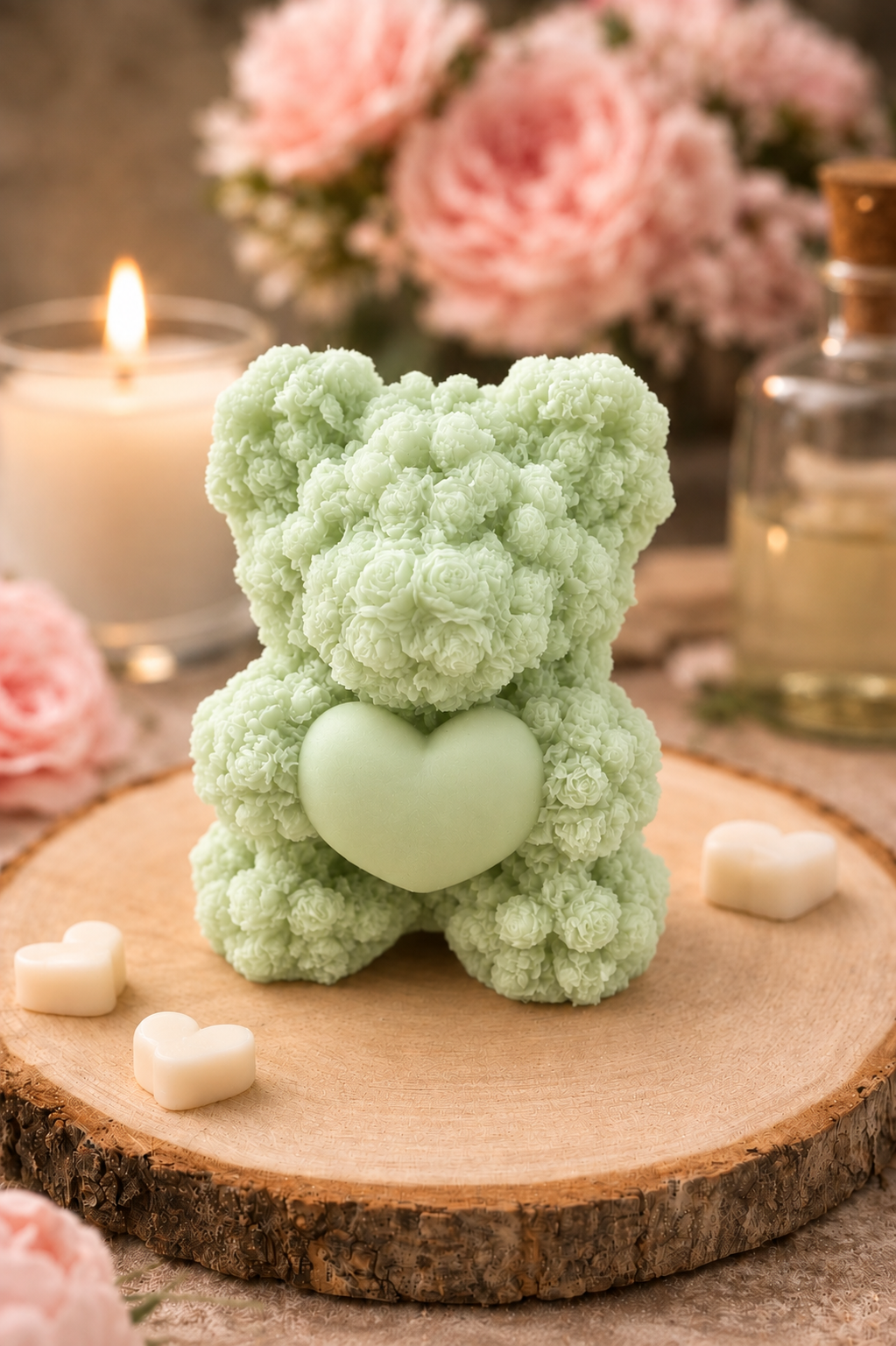 Fondant parfumé Ourson Fleuri - Prix doux