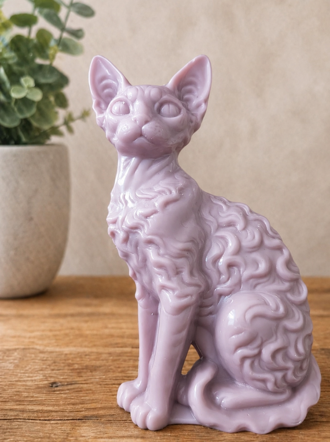 Fondant parfumé Chat Sphynx