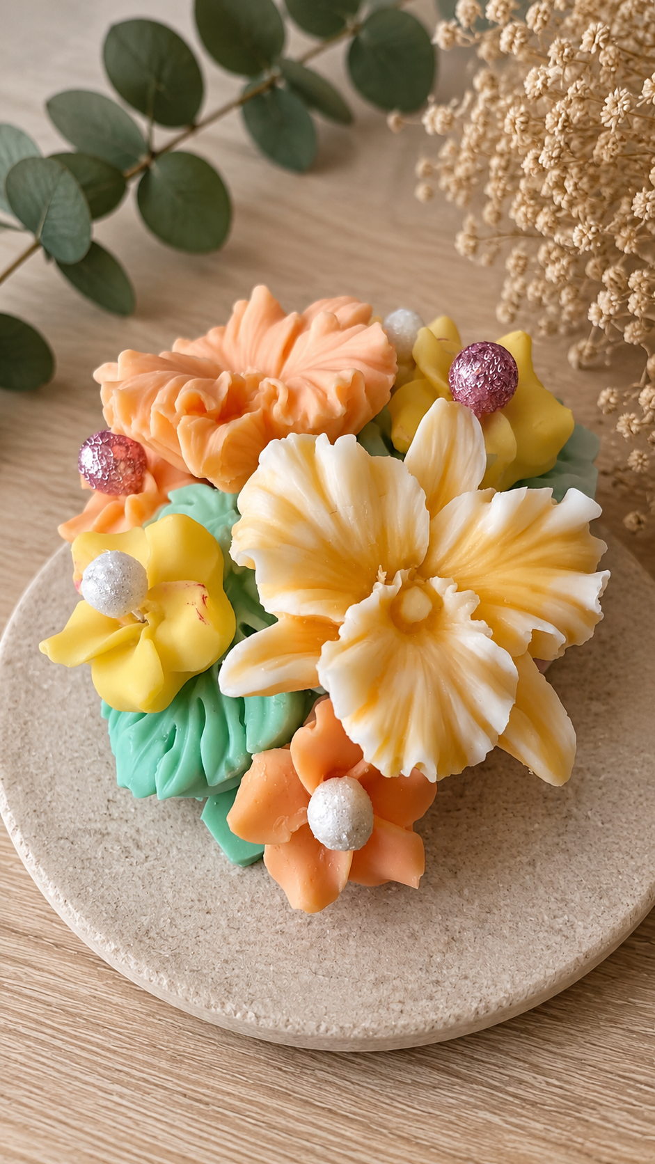 Bouquet parfumé Tropical – Personnalisable