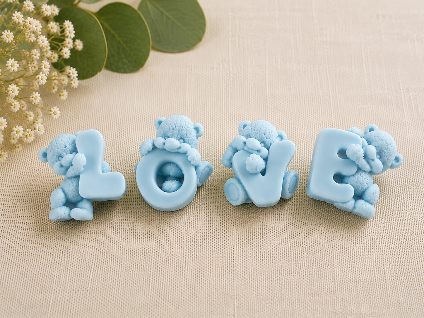LOVE en fondants parfumés