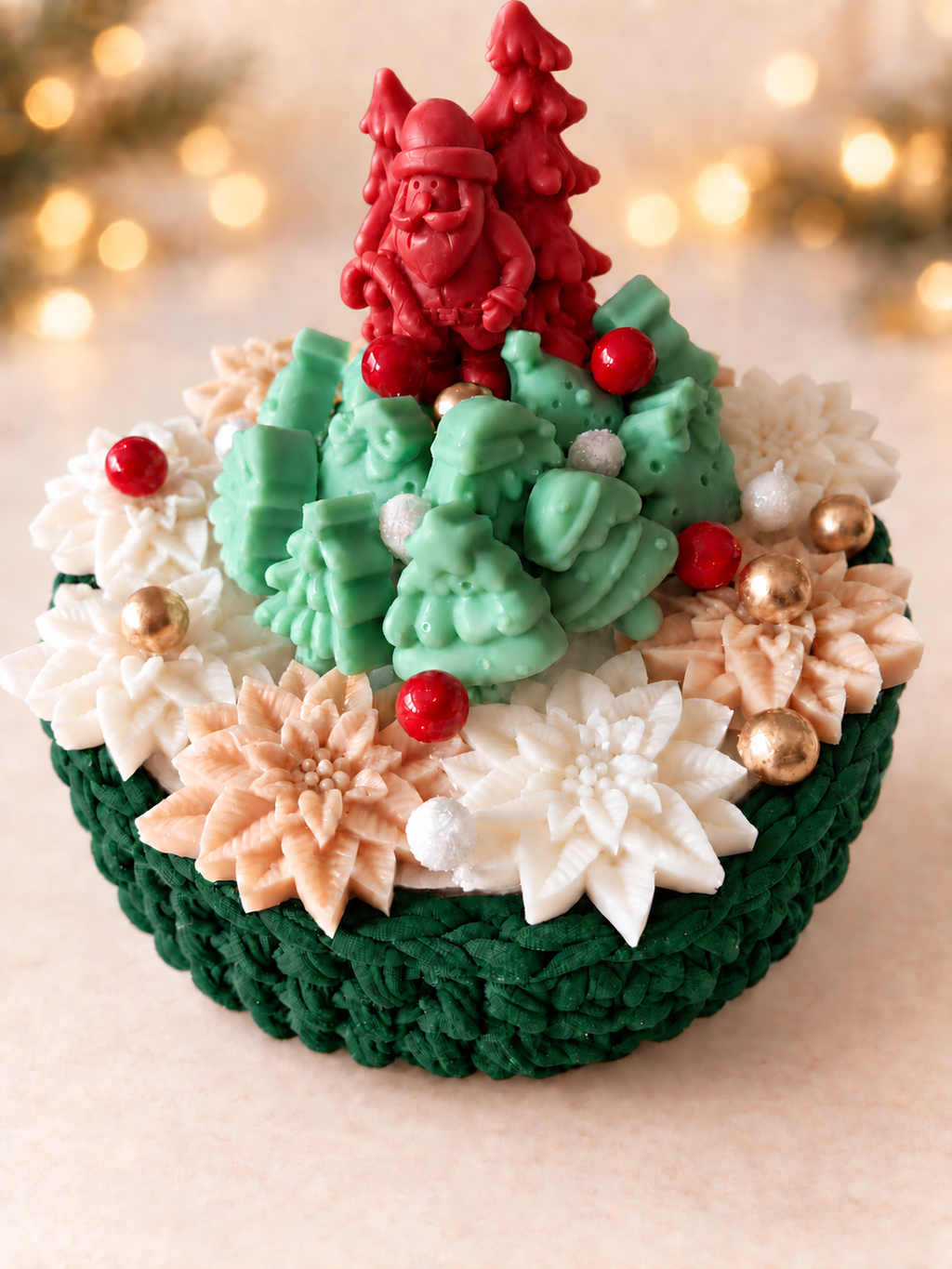 Grand bouquet de fondants parfumés – Noël enchanté