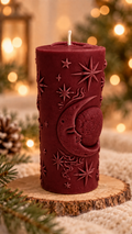 Bougie Lune de Noël – 145 g