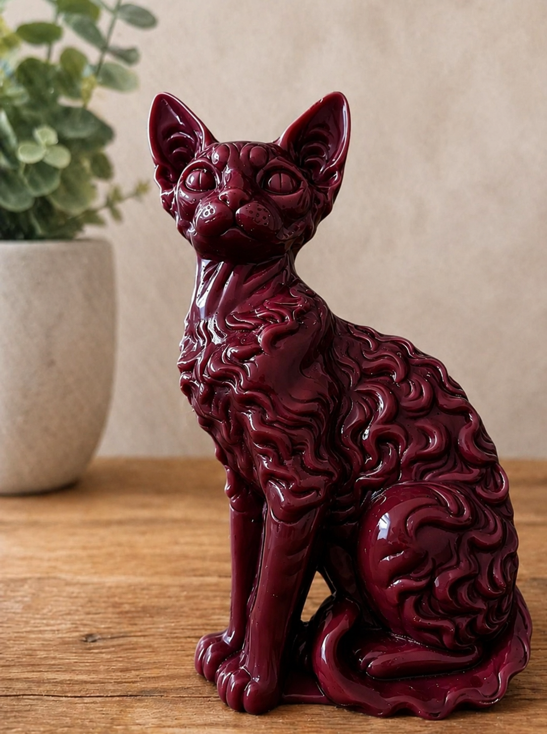 Fondant parfumé Chat Sphynx