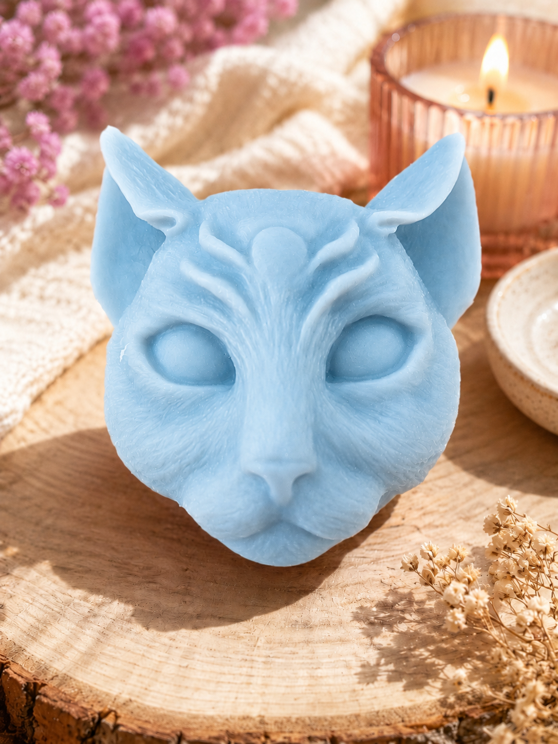 Fondant parfumé Tête de chat – 35 g