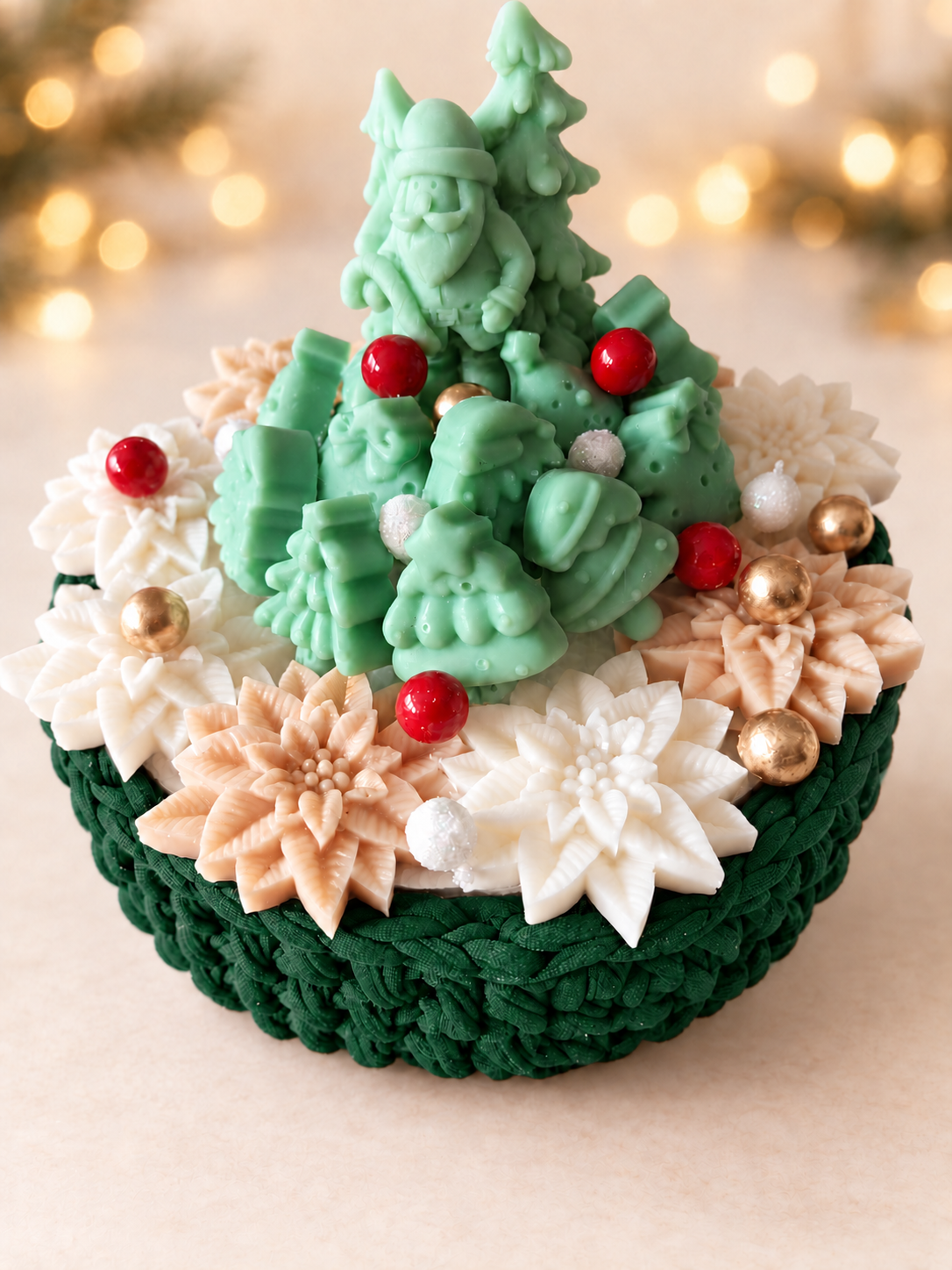 Grand bouquet de fondants parfumés – Noël enchanté