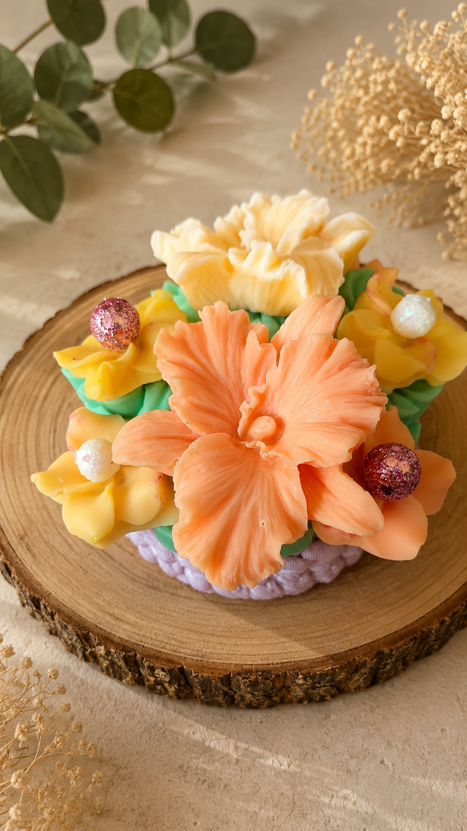 Bouquet parfumé Tropical – Personnalisable