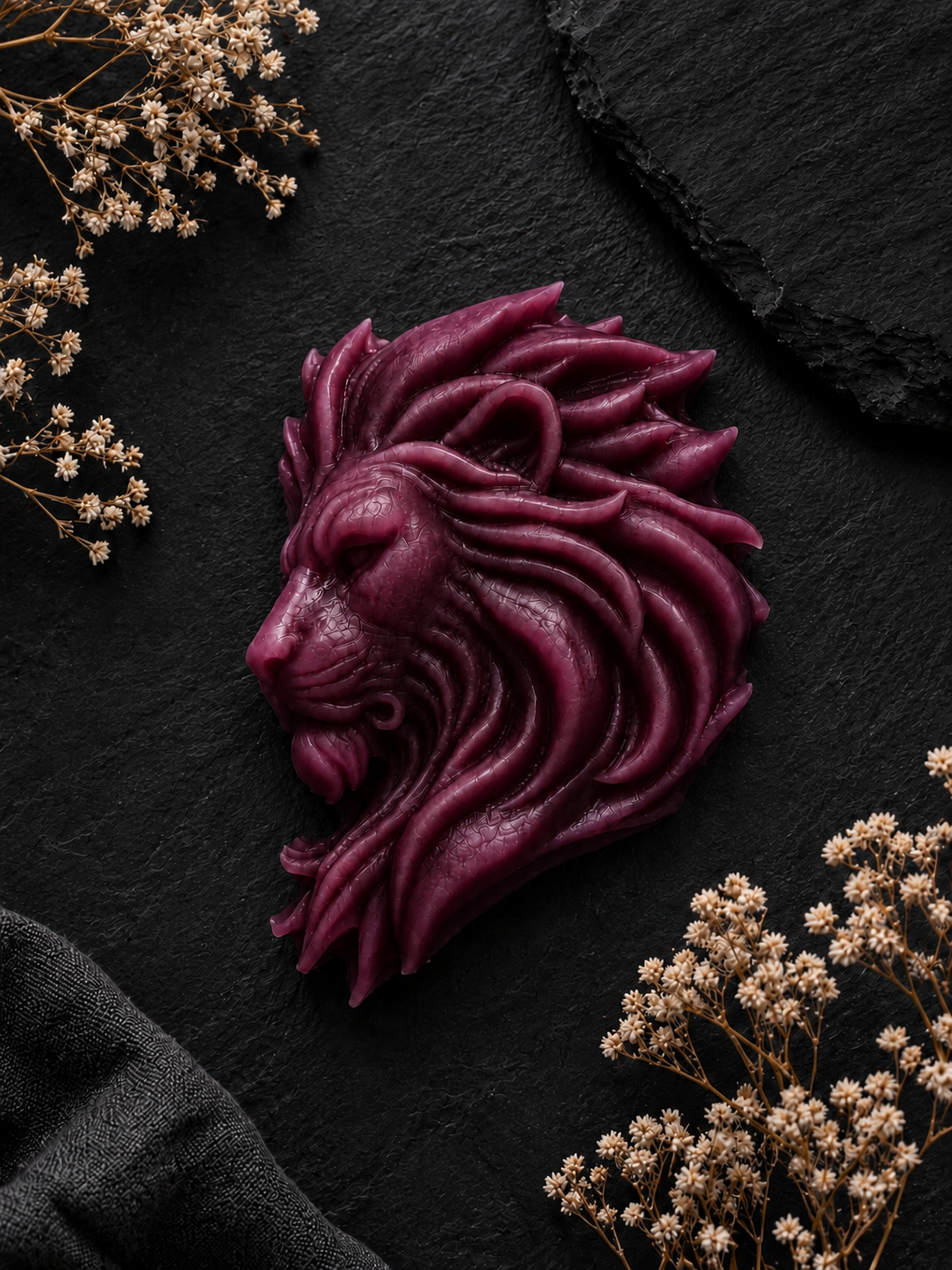 Fondant parfumé Tête de lion