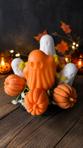 🎃 Bouquet de fondants parfumés Halloween – Fantômes & Citrouilles – 200 g