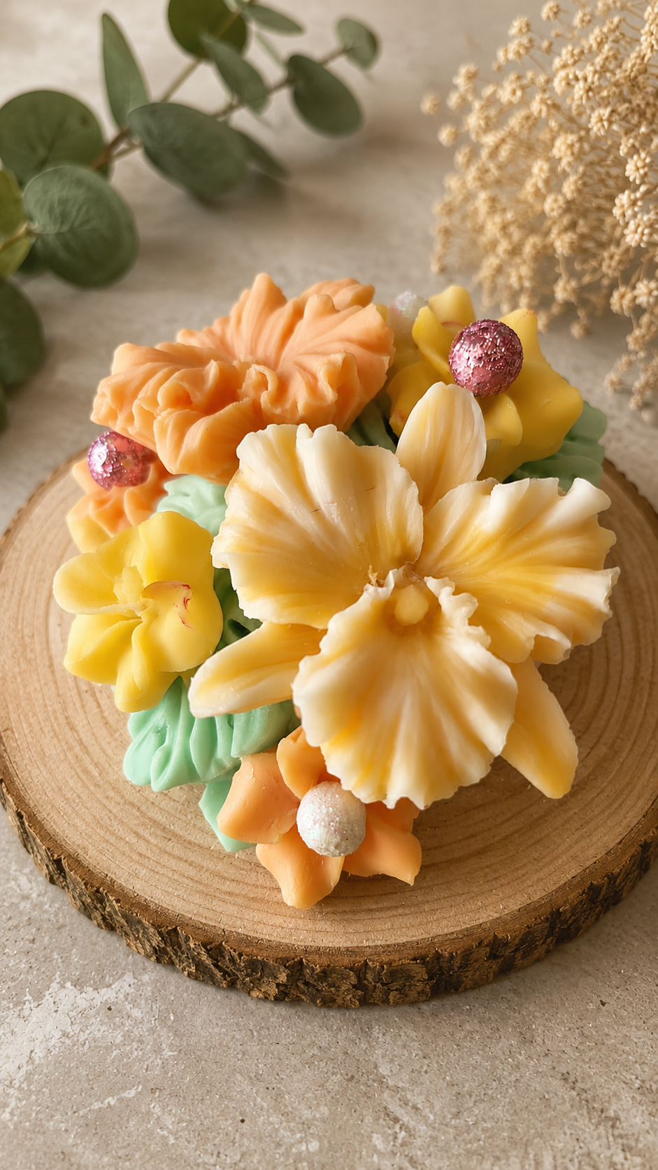 Bouquet parfumé Tropical – Personnalisable