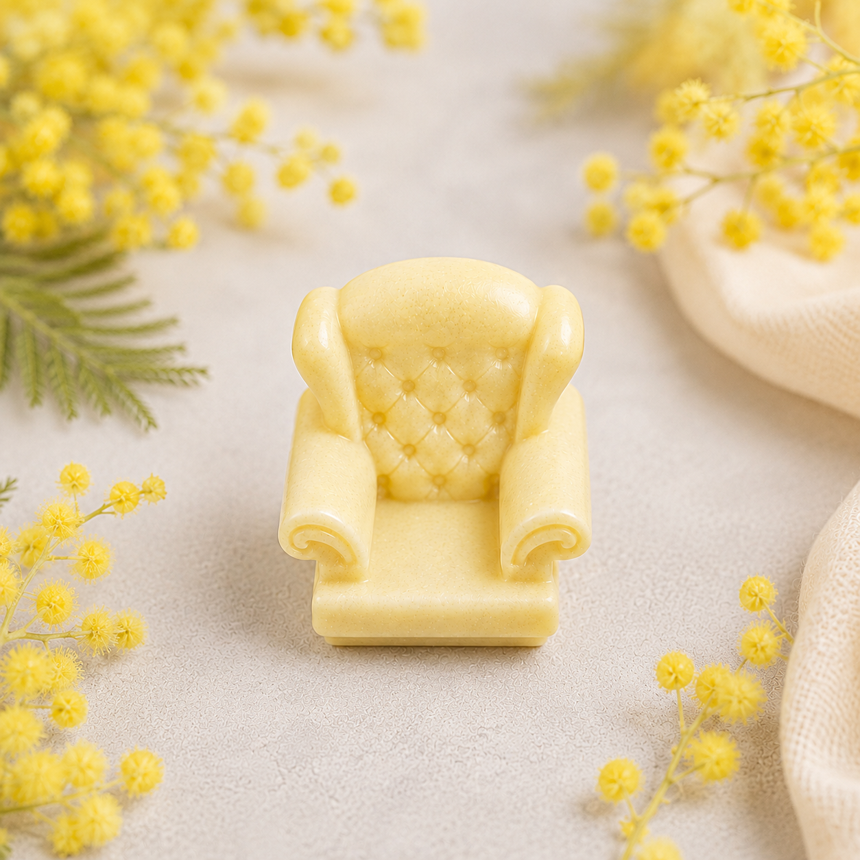 Fondant parfumé Fauteuil capitonné