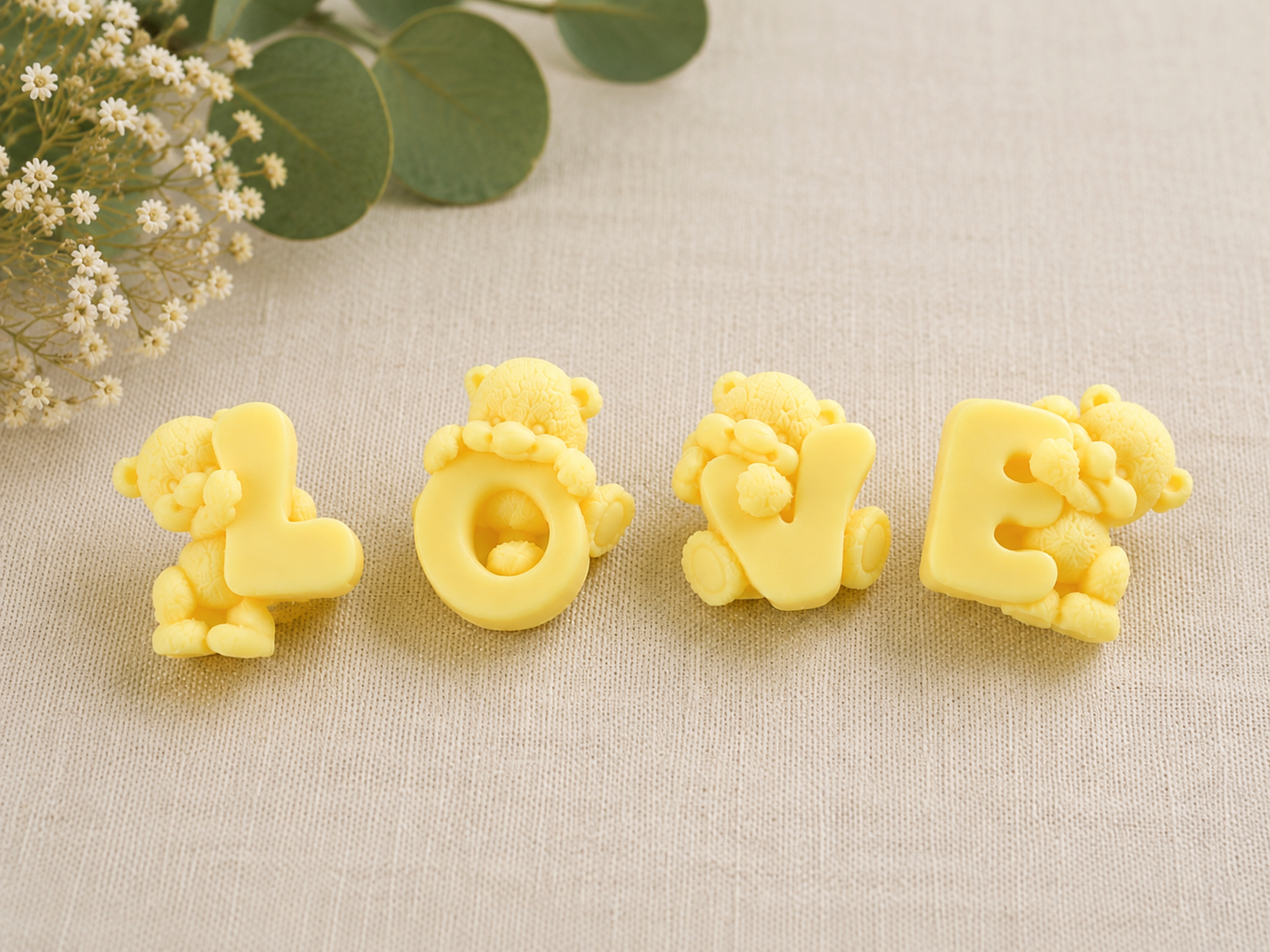 LOVE en fondants parfumés