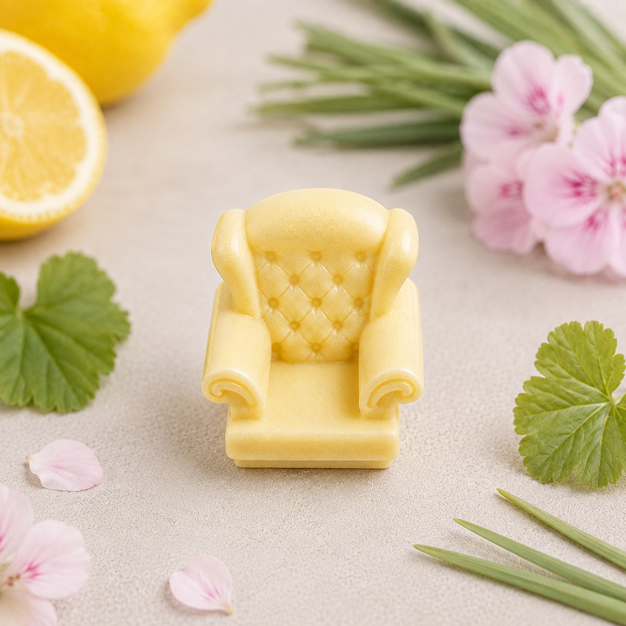Fondant parfumé Fauteuil capitonné